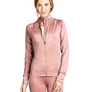 Long Sleeve Zip Up Work Out Jacket